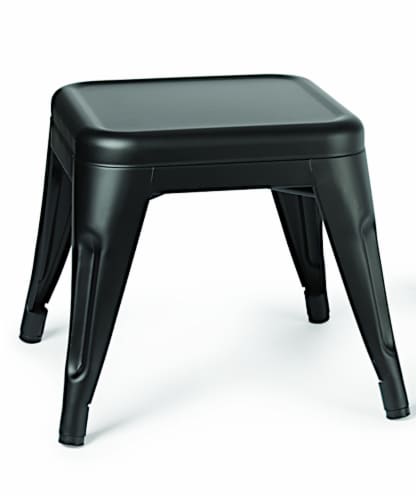 HD Designs Stacking Step Stool - Matte Black Perspective: front