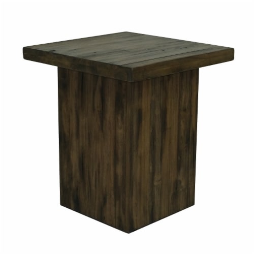 Modavari Home Fashions Rayne End Table Perspective: front