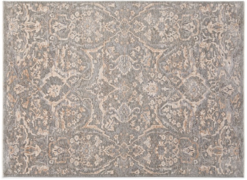 Modavari Home Fashions Nyla Area Rug - Gray Perspective: front