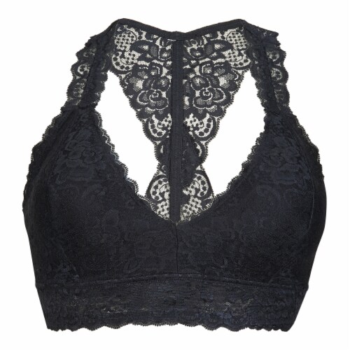 Dip Fancy Back Lace Bralette Perspective: front