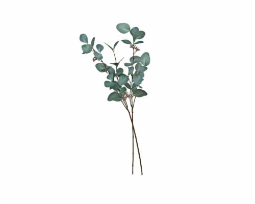 HD Designs Artificial Eucalyptus with Fruit - Green Perspective: front