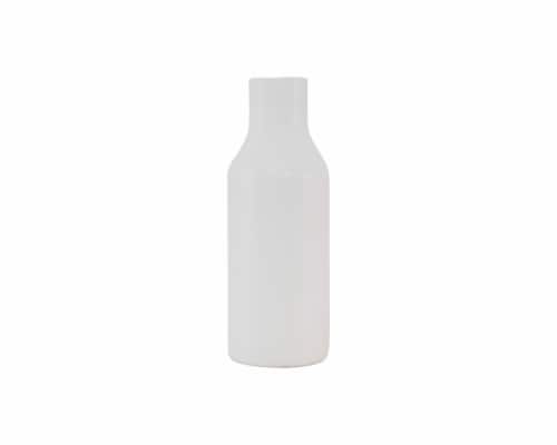 HD Designs Matte Mod Vase Decor - White Perspective: front