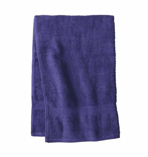 Everyday Living Bath Towel - Mazarine Blue Perspective: front