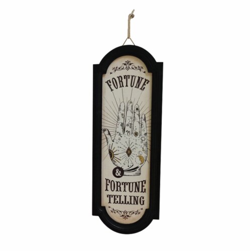 Holiday Home Fortune Teller Wall Decor Perspective: front
