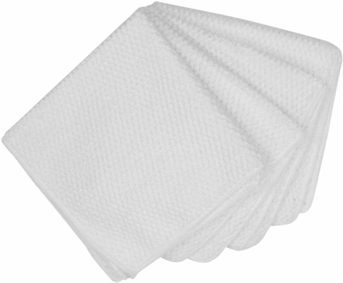 Dish Cloths for Washing Dishes Gray Kitchen Cloths Cleaning Cloths 12x12  - 4 Pack