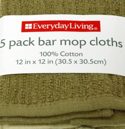 Everyday Living® Bar Mop Cloths - Neutral Colors Perspective: front