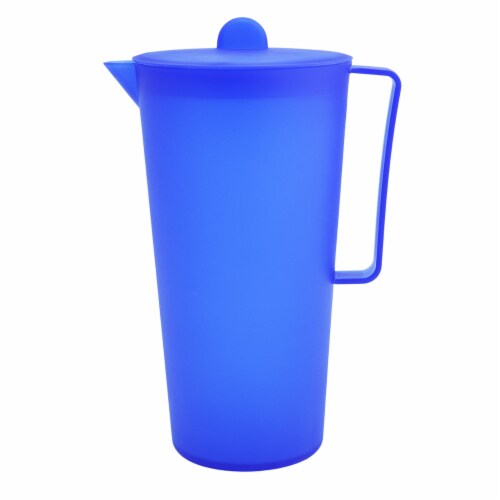 Wholesale Round Atoll Pitcher- 2qt- Blue BLUE