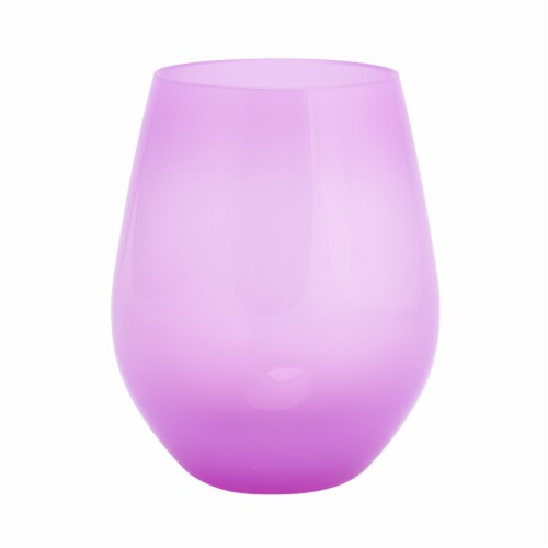 HD Designs Outdoors® Stemless Wine Cup - Purple Perspective: front