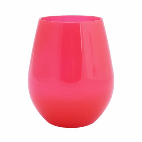 HD Designs Outdoors® Stemless Wine Cup - Red Perspective: front