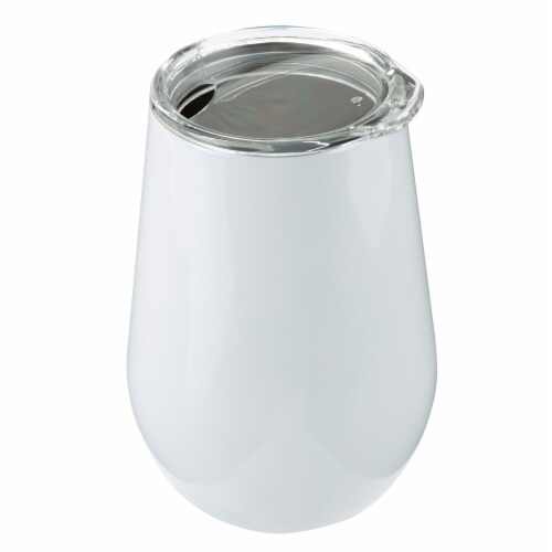 Get LIT Metal Wine Cup w Straw
