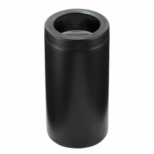 HD Designs Outdoors Can Koozie - Black Perspective: front