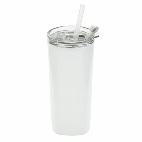 HD Designs Outdoors Stainless Steel Tumbler with Straw - Bright White, 22  oz - Ralphs