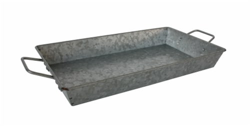 HD Designs Outdoors Galvanized Serve Tray Perspective: front