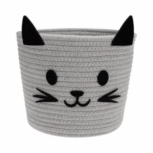 HD Designs Cat Rope Bucket Perspective: front