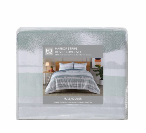HD Designs® Paint Stripe Duvet Perspective: front