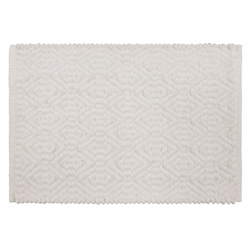 Mohawk Home Impressions Bright White Bath Rug Perspective: front