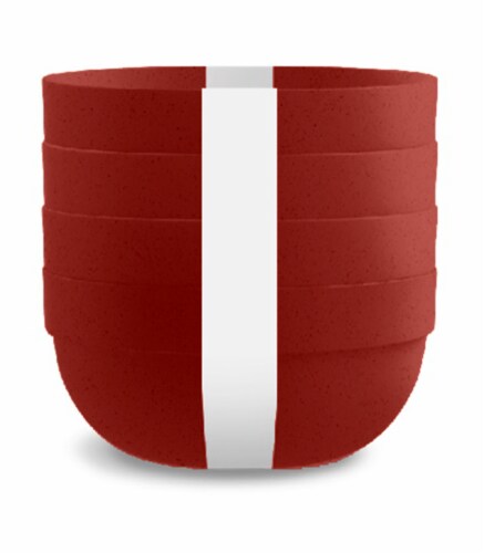 HD Designs Outdoors Americana Roadtrip Bowls - Red Perspective: front