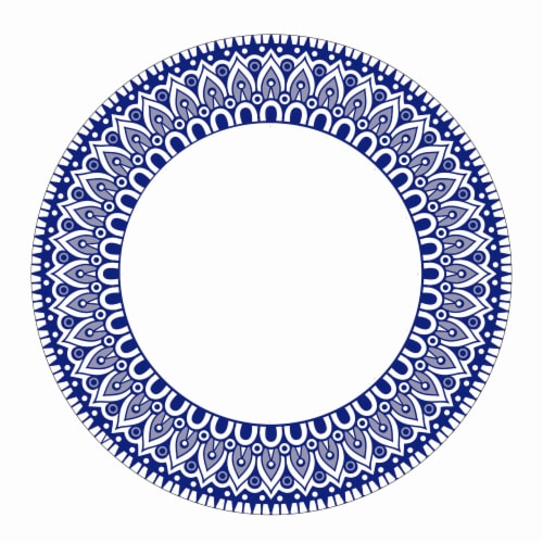 Dash of That 11 In Dinner Plate Perspective: front