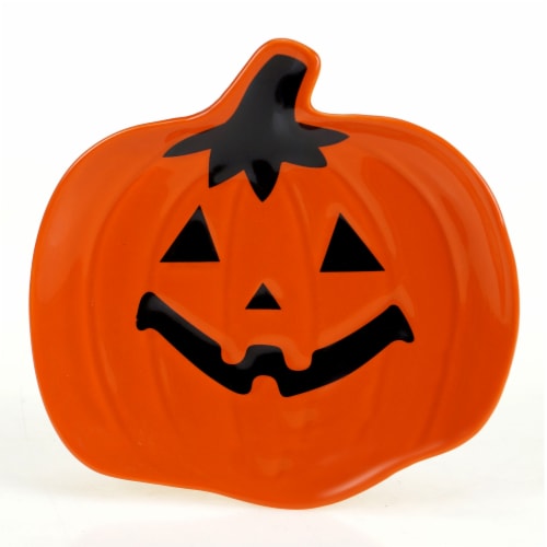 Holiday Home Pumpkin Tidbit Dish Perspective: front