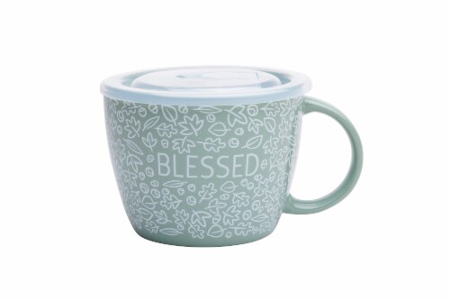 Holiday Home Served Fresh Soup Mug - White Perspective: front
