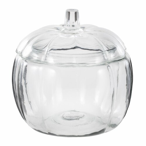 Holiday Home Glass Pumpkin Jar - Clear, 74 oz - Kroger