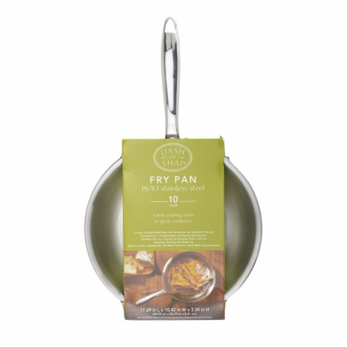 Dash of That Frying Pan Stainless Steel Perspective: front