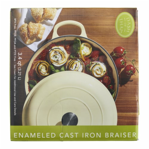 Dash of That Braiser - Ivory Perspective: front
