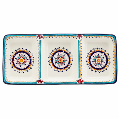 Tabletop Unlimited Ellie 3-Section Tray Perspective: front