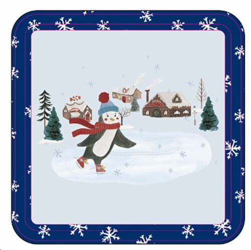 The Tin Box Company Medium Square Cookie Tin Perspective: front