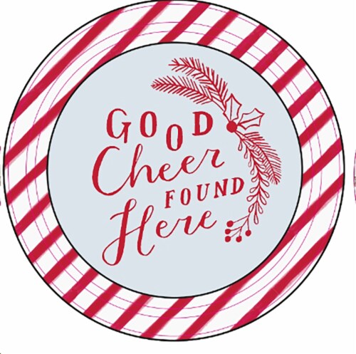 The Tin Box Company Medium Round Cookie Tin Perspective: front