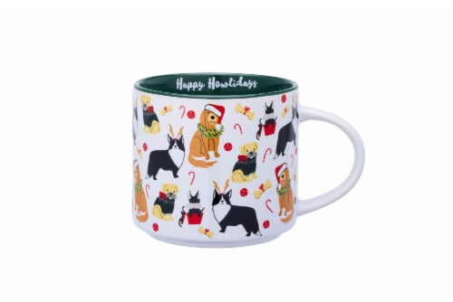 Holiday Home Happy Howlidays Mug Perspective: front