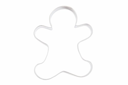 Holiday Home™ Tis the Season Cookie Cutter - Gingerbread Person Perspective: front