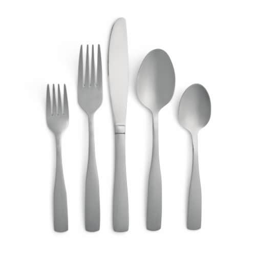 Dash of That® Delaney Collection Box Flatware Set - 20 Piece Perspective: front