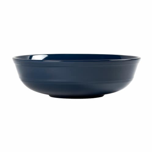 Dash of That® Grace Low Serve Bowl - Ink Perspective: front