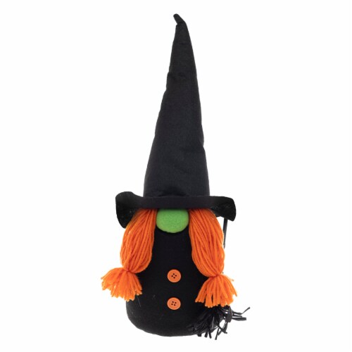 Holiday Home Fabric Witch Gnome Perspective: front