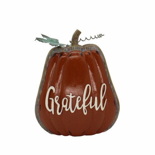 Holiday Home Grateful Pumpkin Perspective: front