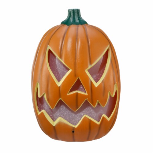Holiday Home LED Pumpkin with Sound Perspective: front