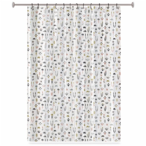 Peva Shower Curtain Frolick Perspective: front