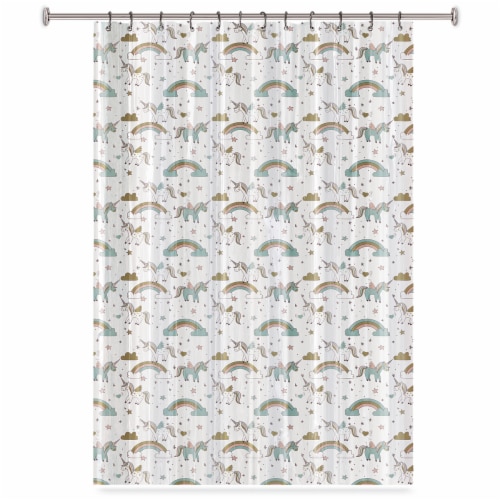 Peva Shower Curtain Star Dream Perspective: front