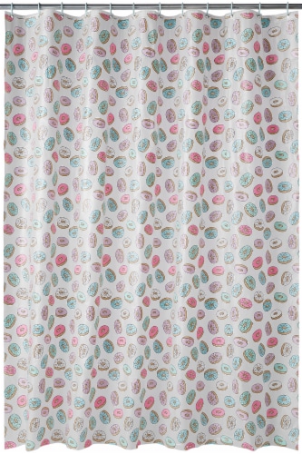 Peva Shower Curtain Color Delights Perspective: front