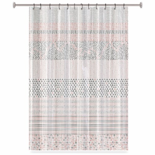 Peva Shower Curtain Spry Perspective: front