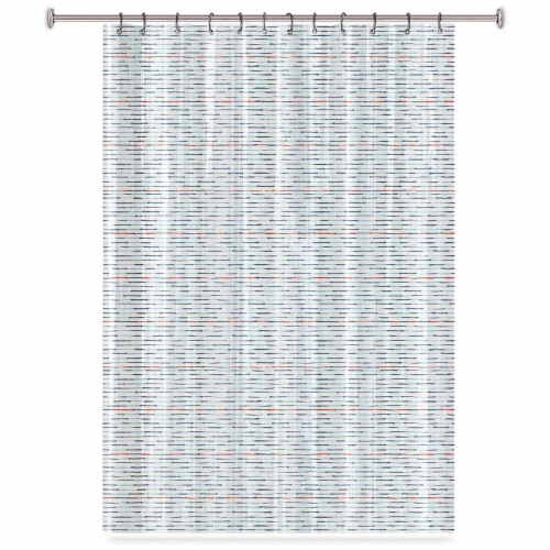 Peva Shower Curtain STR8T Perspective: front