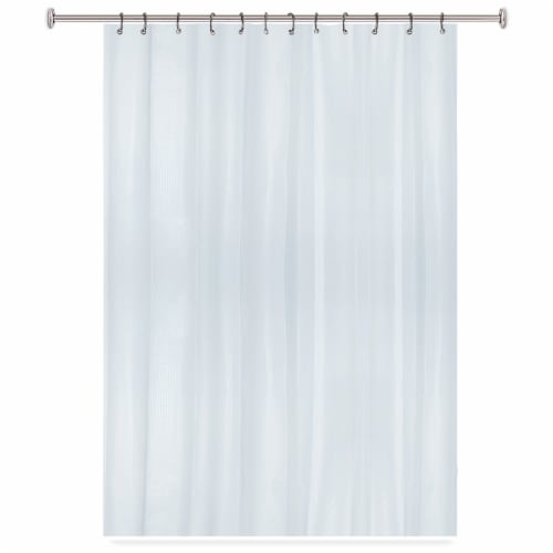 Peva Shower Curtain Motto Frosty Perspective: front