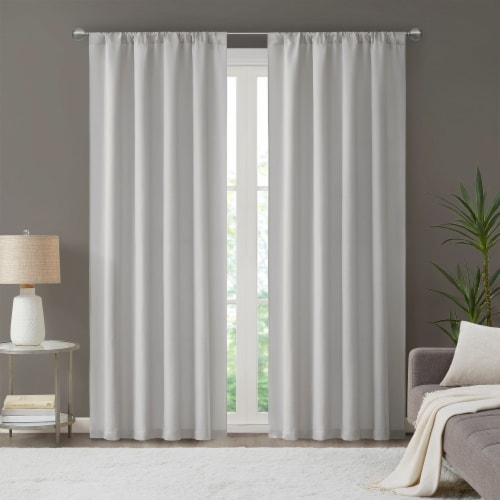 HD Designs Besset Light Filtering Window Panel Perspective: front