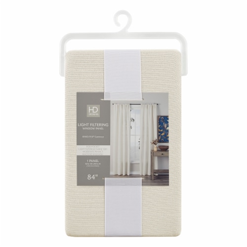 HD Designs Besset Light Filtering Window Panel Perspective: front