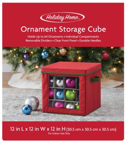 Holiday Home® Ornament Cube Perspective: front