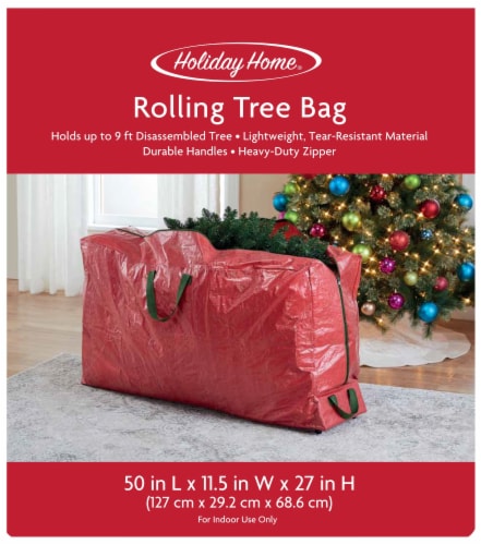 Holiday Home® Rolling Tree Bag Perspective: front
