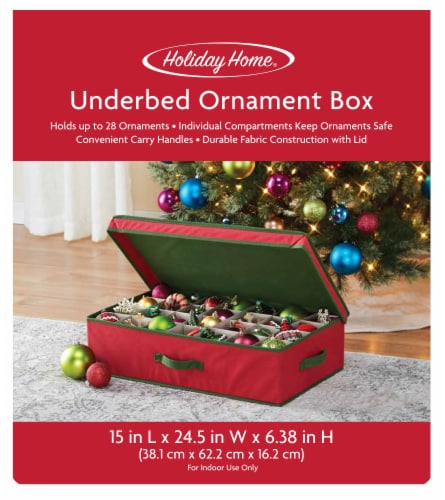 Holiday Home™ Underbed Ornament Box, 1 ct - City Market