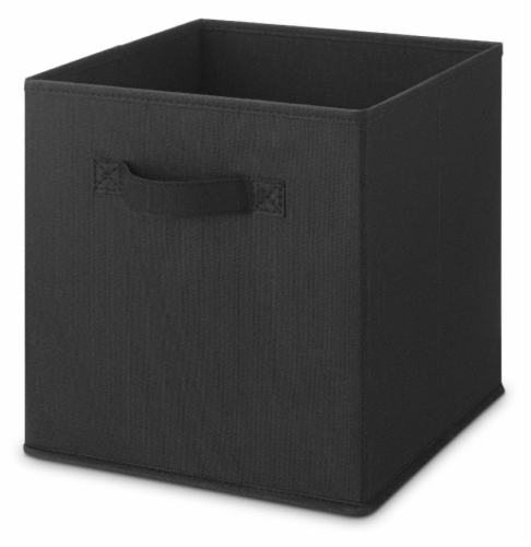 Everyday Living Fabric Drawer - Black Perspective: front