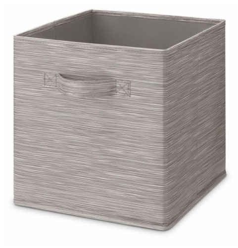 Everyday Living Fabric Drawer - Space Dyed Gray Perspective: front